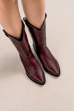 Bottines Jandra - Total Red