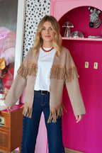 Gilet Voltaire Beige