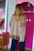 Gilet Voltaire Beige