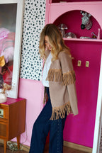 Gilet Voltaire Beige