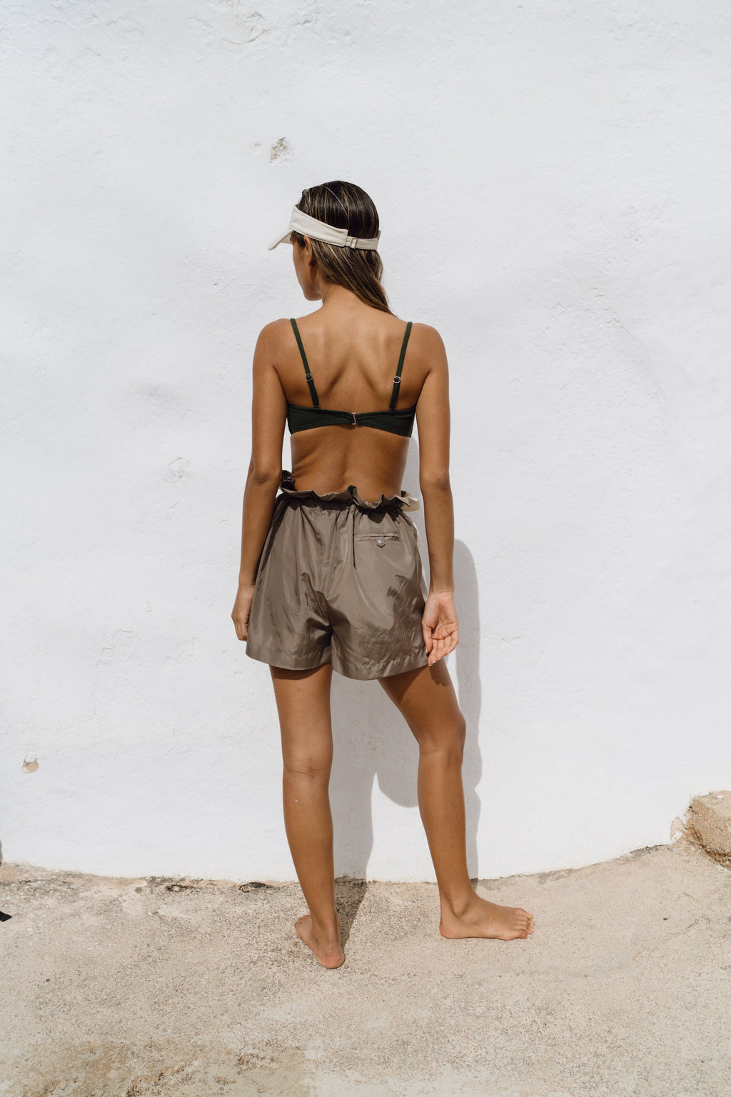 Short De Survêtement Shell Ru - Warm Grey