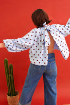 Blouse Suzanne Bleue