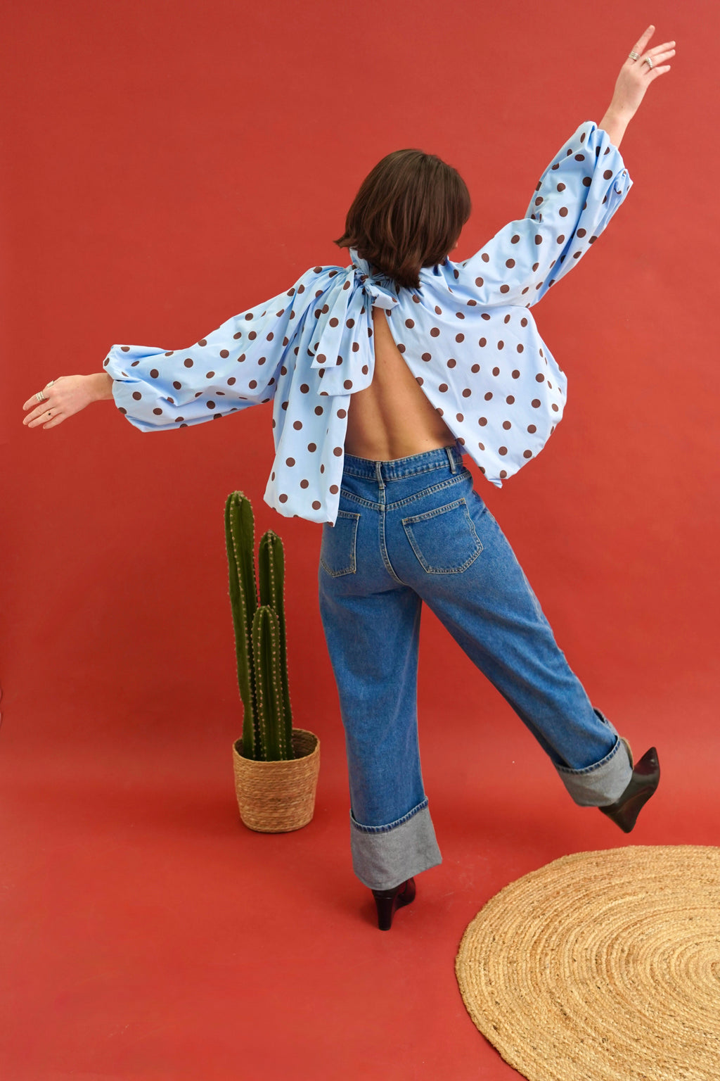 Blouse Suzanne Bleue
