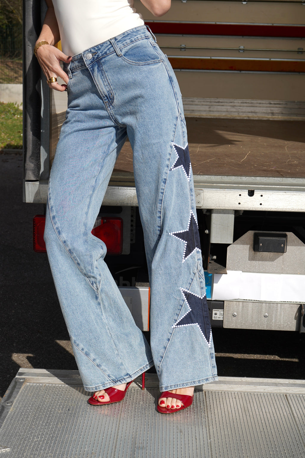 Jean Stardust Bleu
