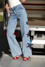 Jean Stardust Bleu