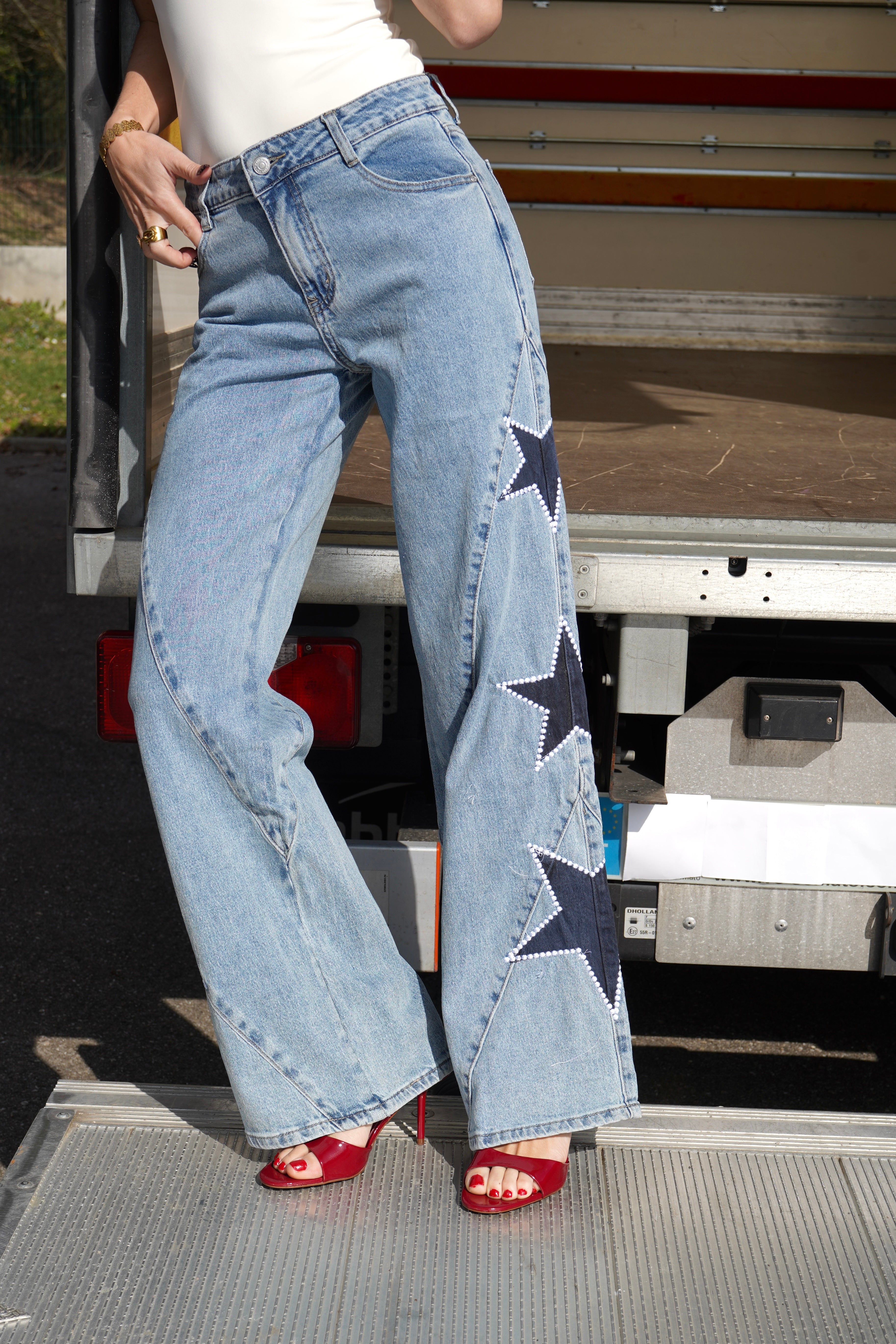 Jean Stardust Bleu