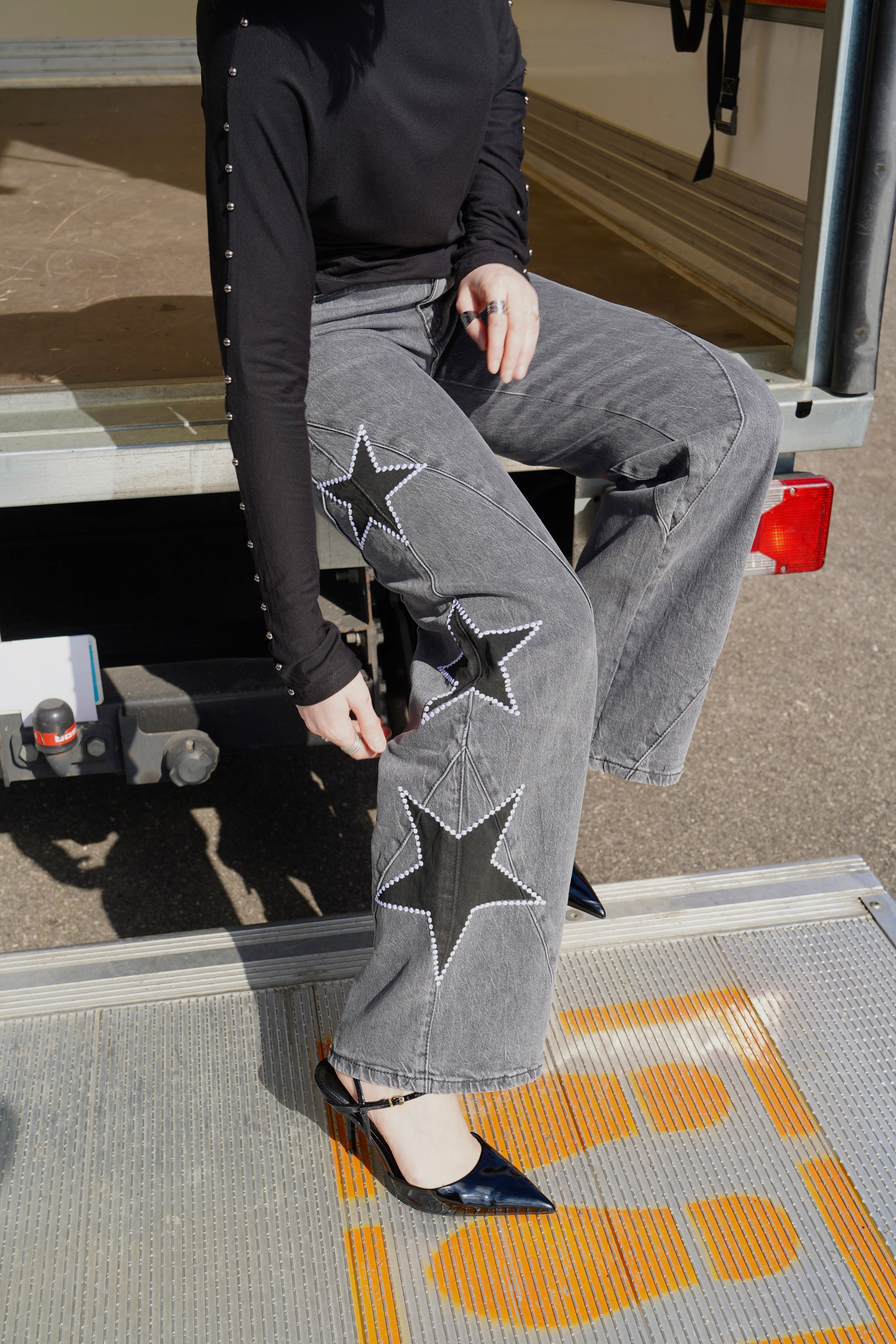 Jean Stardust Gris