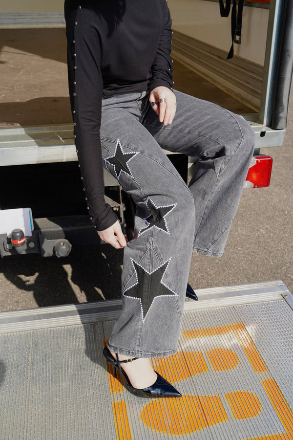 Jean Stardust Gris
