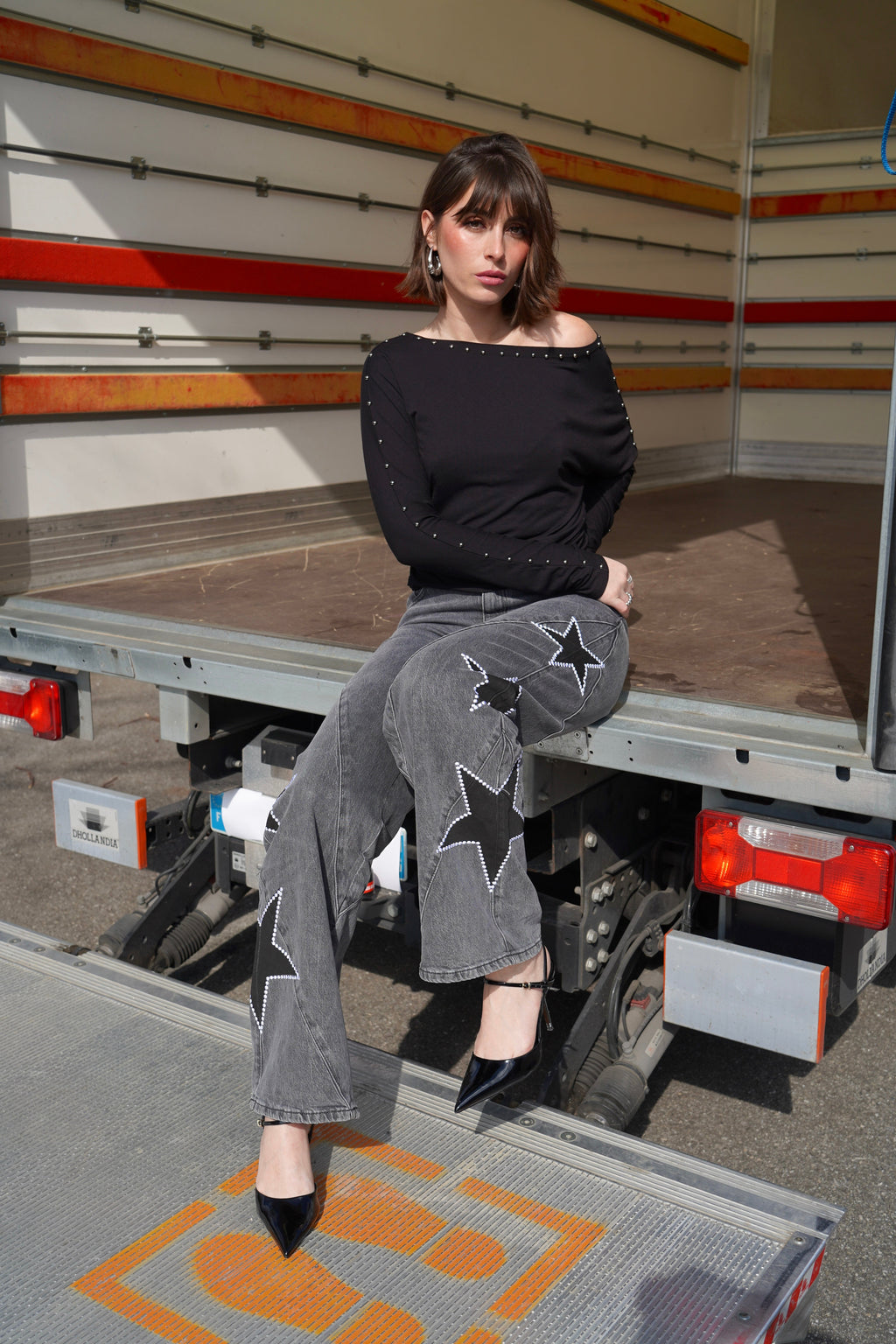 Jean Stardust Gris