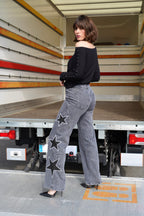 Jean Stardust Gris