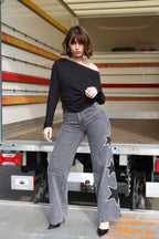 Jean Stardust Gris