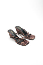 Mules Compensées Gia - Leopard