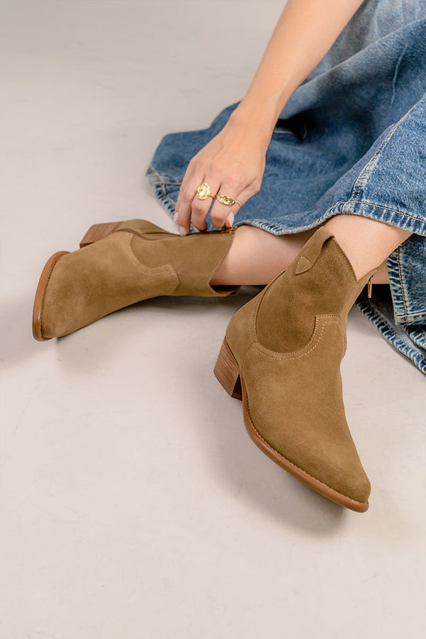 Bottines Calíope - Camel