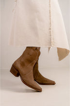Bottines Victoria - Dark Camel