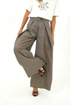 Pantalon Léana Marron