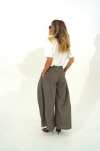 Pantalon Léana Marron