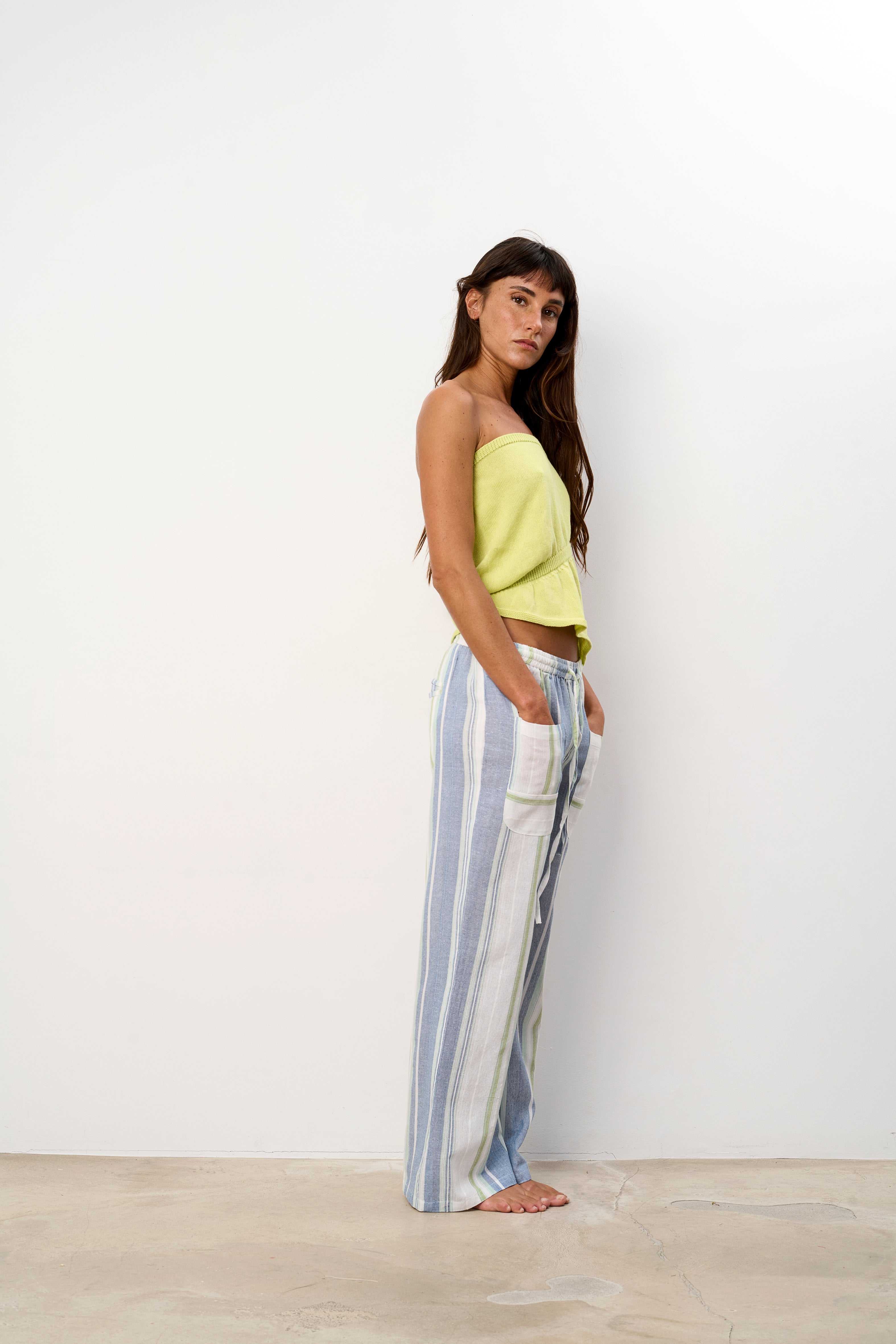 Pantalon Adrie Stripes