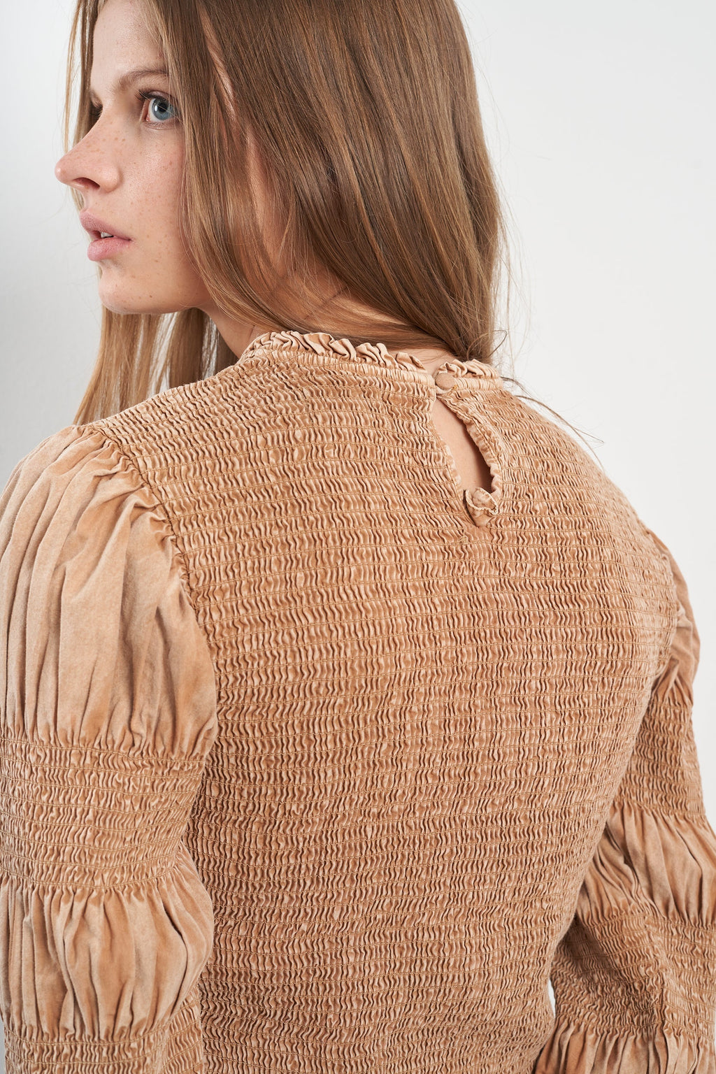 Robe Courte Camel Leandra