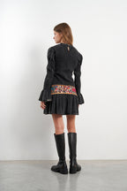 Robe Courte Noire Leandra