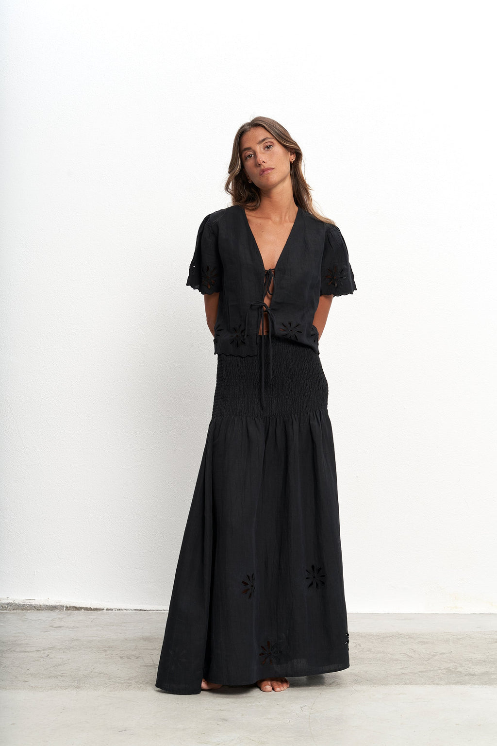 Chemise Noire Alma