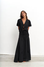 Chemise Noire Alma