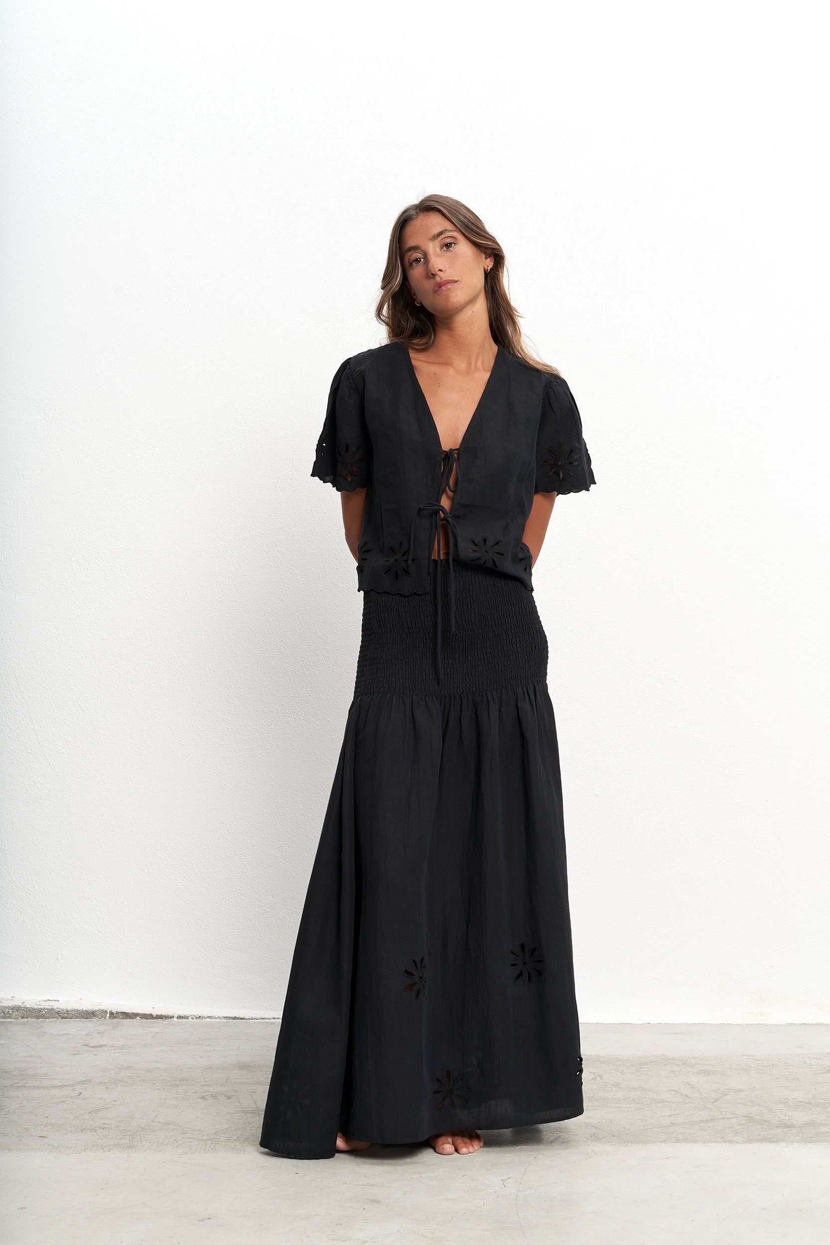 Chemise Noire Alma
