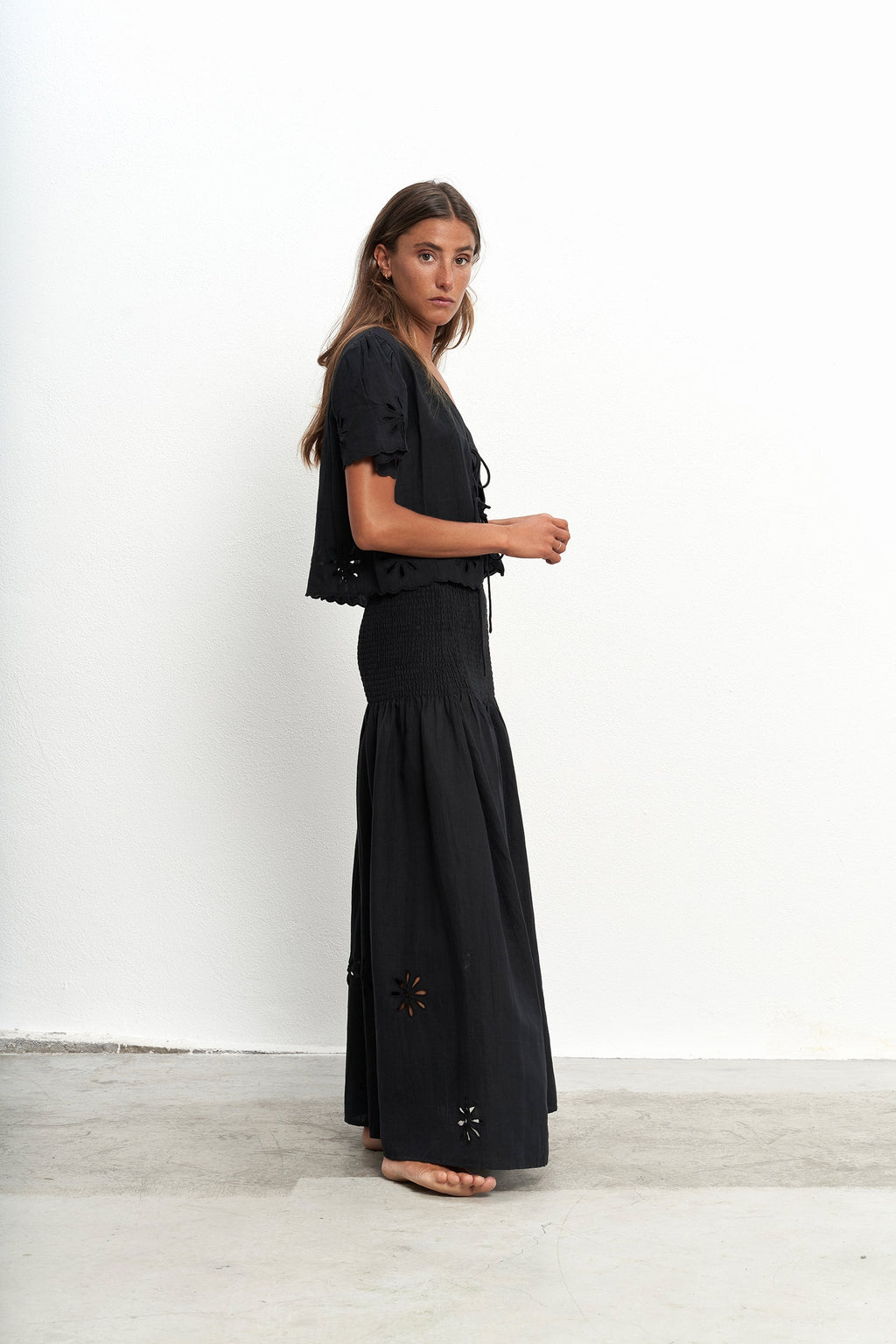 Chemise Noire Alma