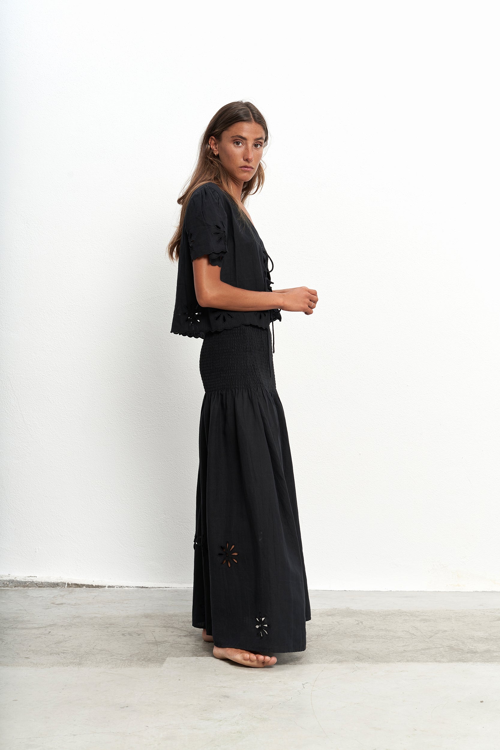 Chemise Noire Alma