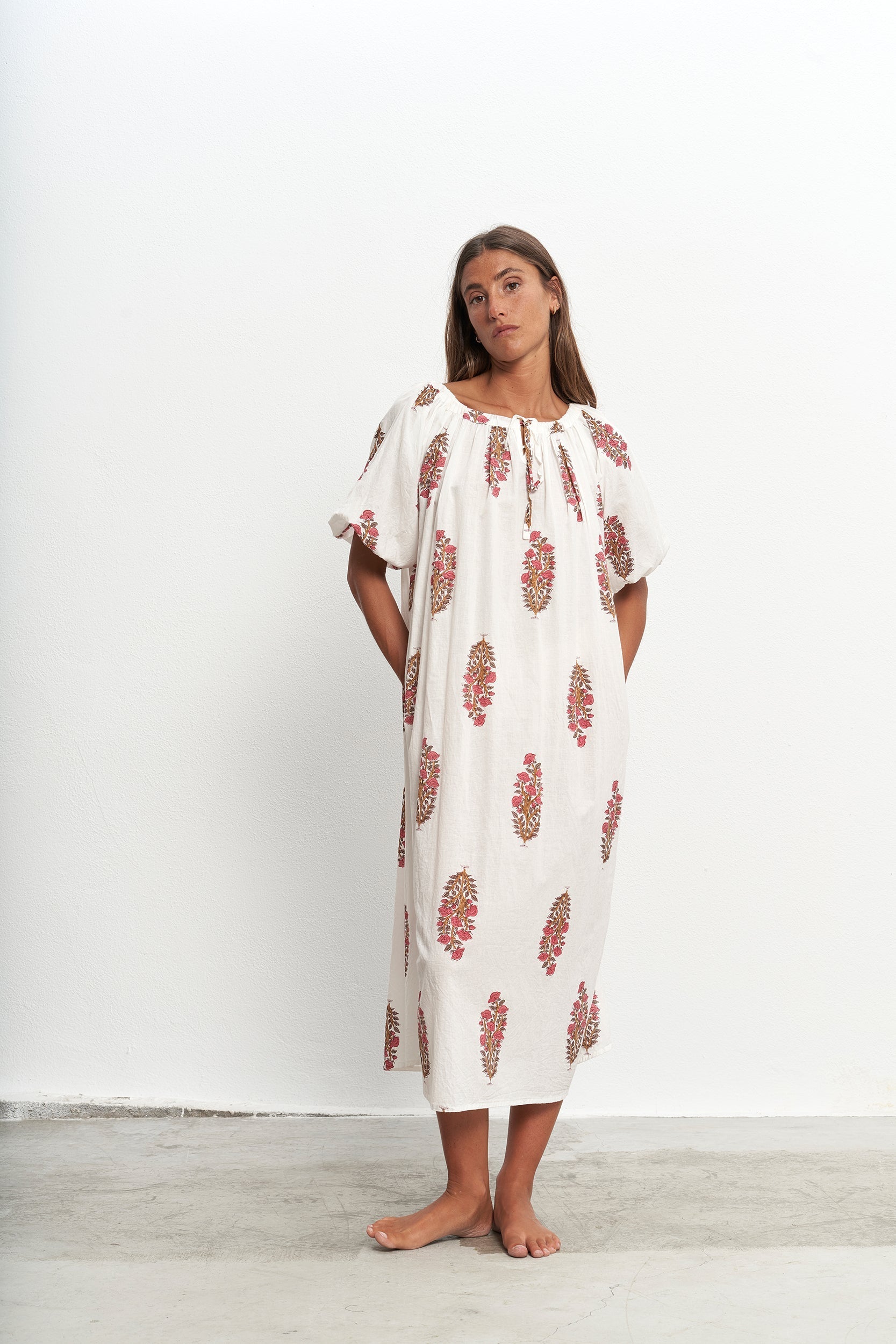 Robe Rose Justina