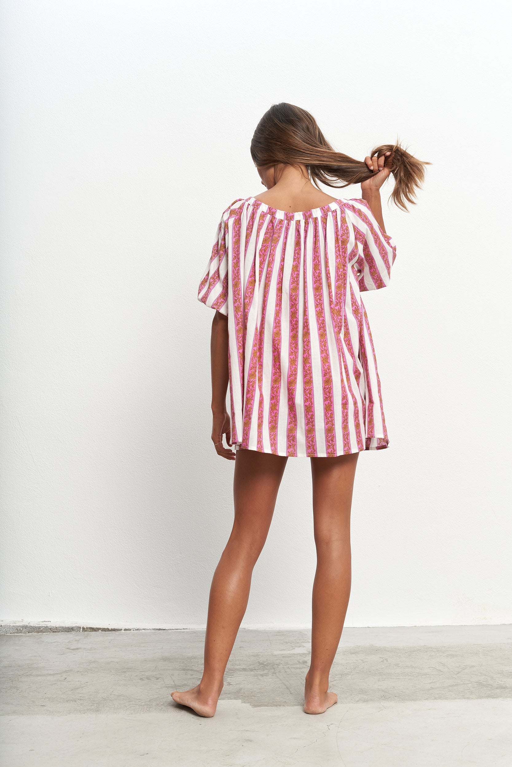 Chemise Rose Elena