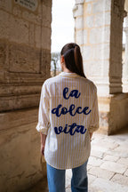 Chemise La Dolce Vita Jaune