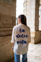 Chemise La Dolce Vita Jaune