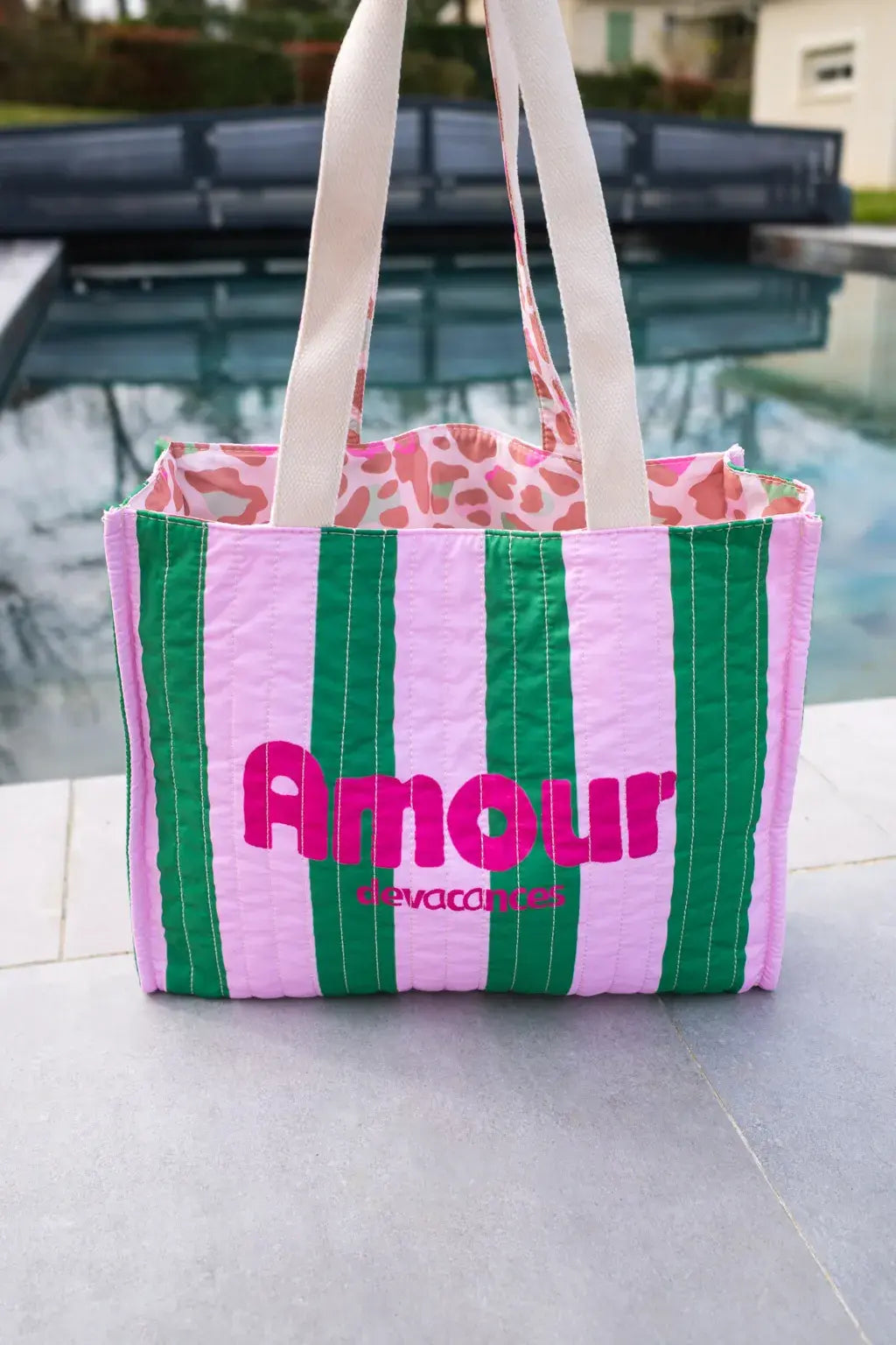 Sac Cabas Amour De Vacances