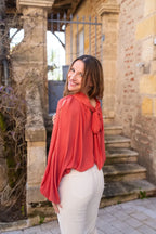 Blouse Stella Terracotta