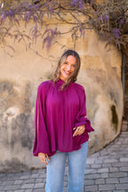 Blouse Stella Framboise