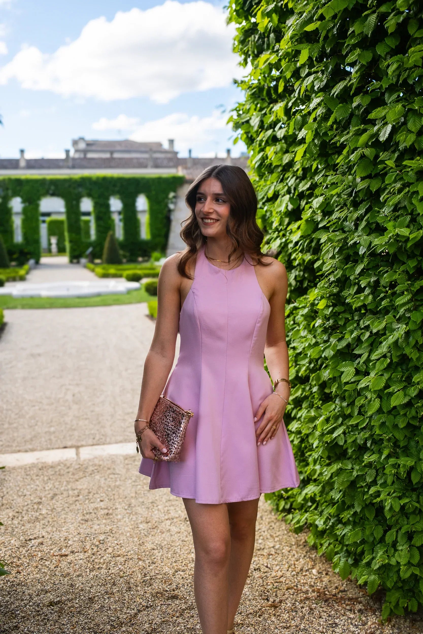 Robe Eleonore Rose