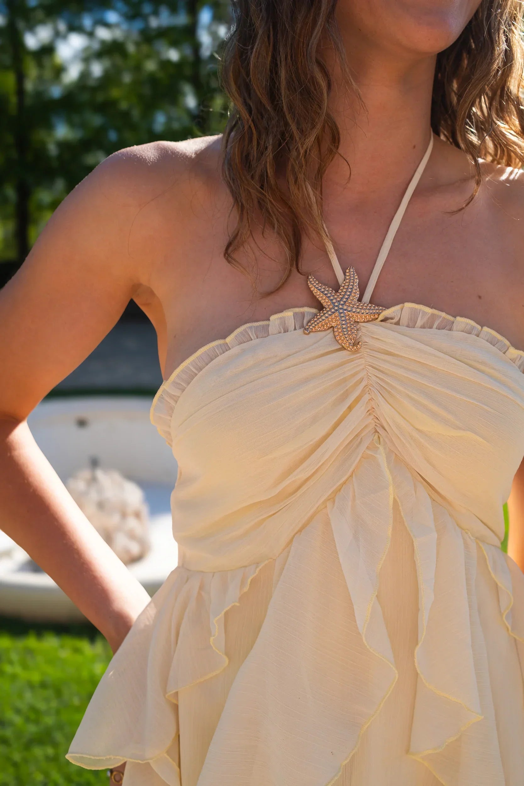 Robe Coralia Jaune