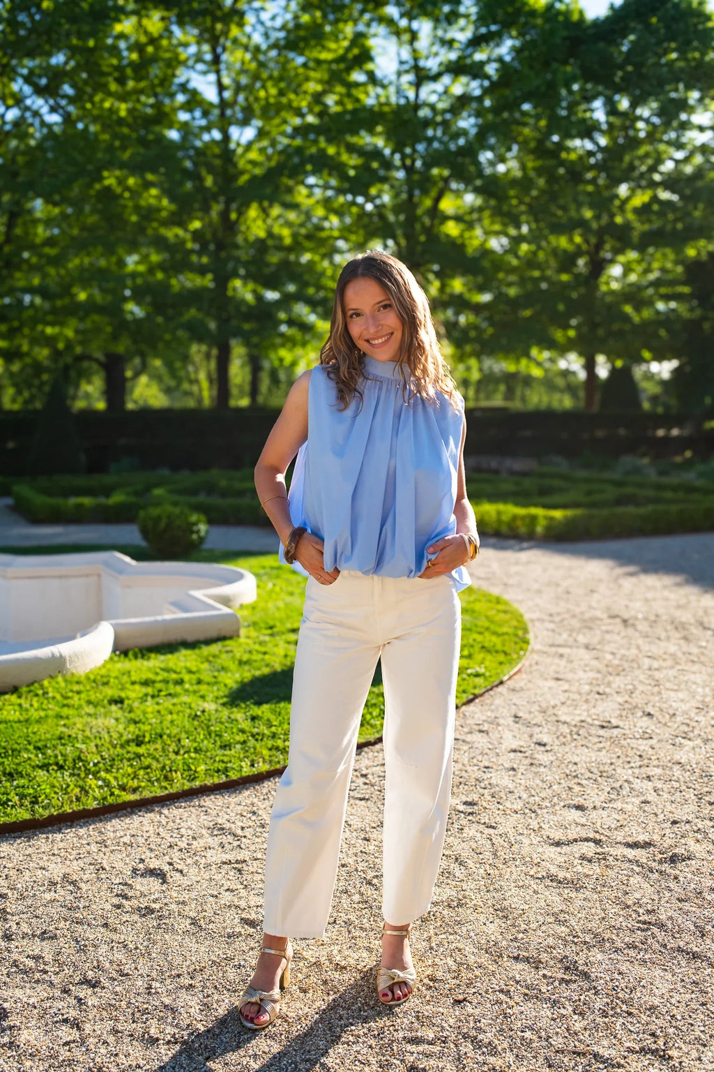 Blouse Pia Bleue