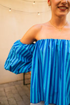 Blouse Cora Bleue