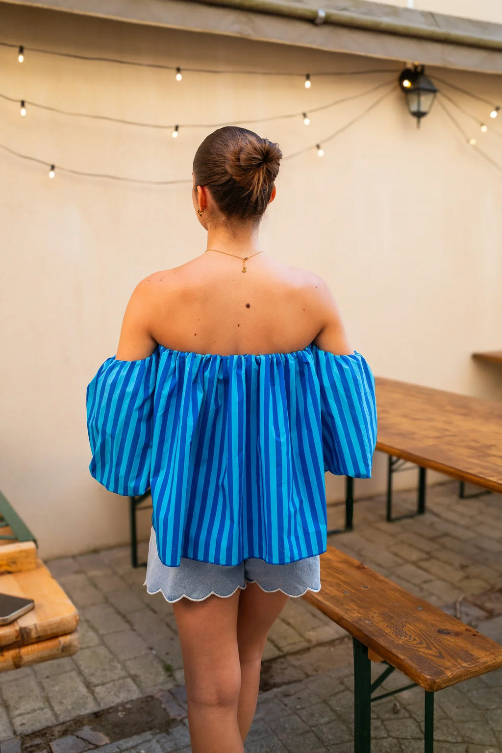 Blouse Cora Bleue
