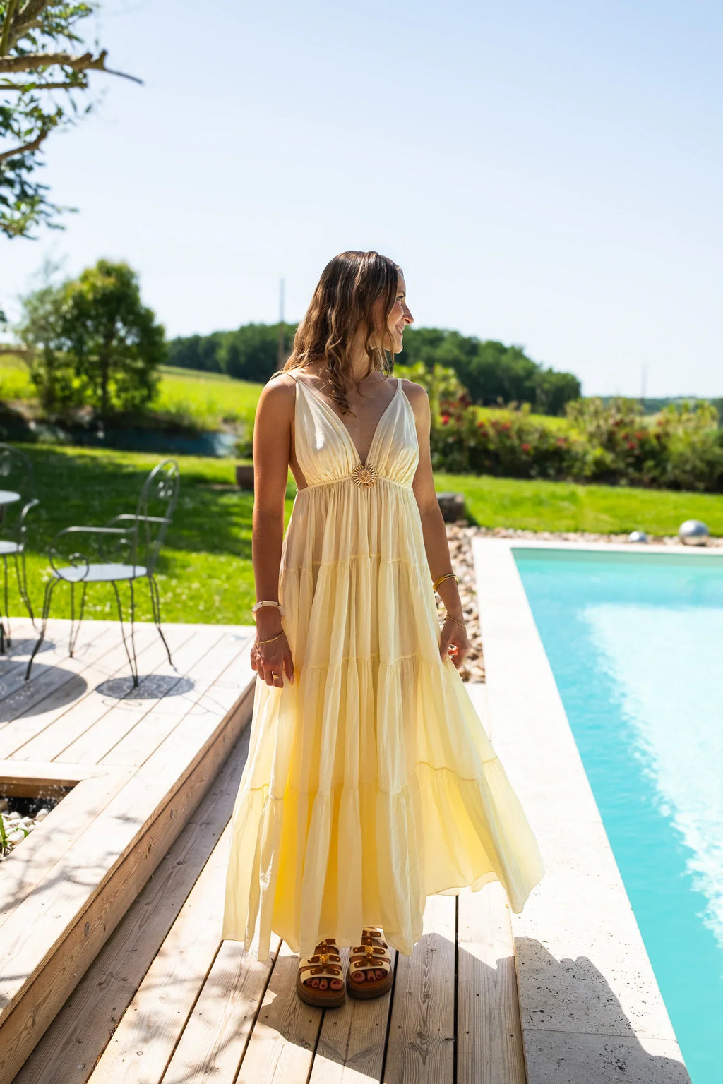Robe Charline Jaune