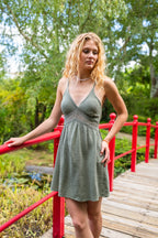 Robe Noemie Kaki