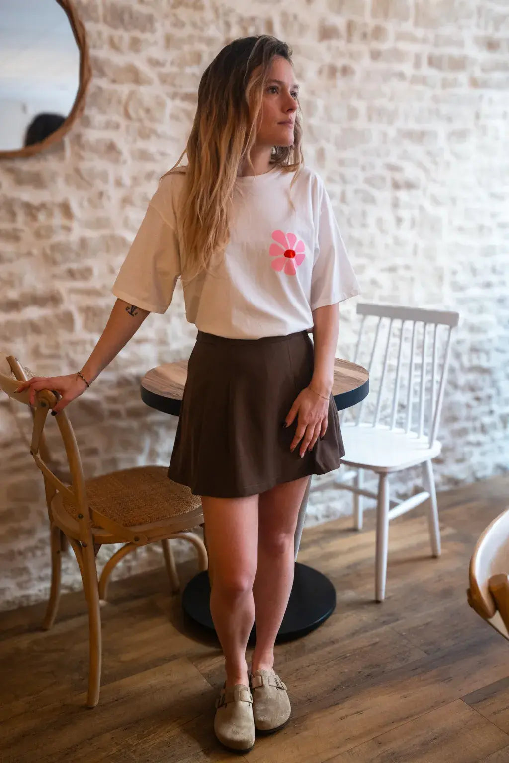 T-Shirt Maya Écru