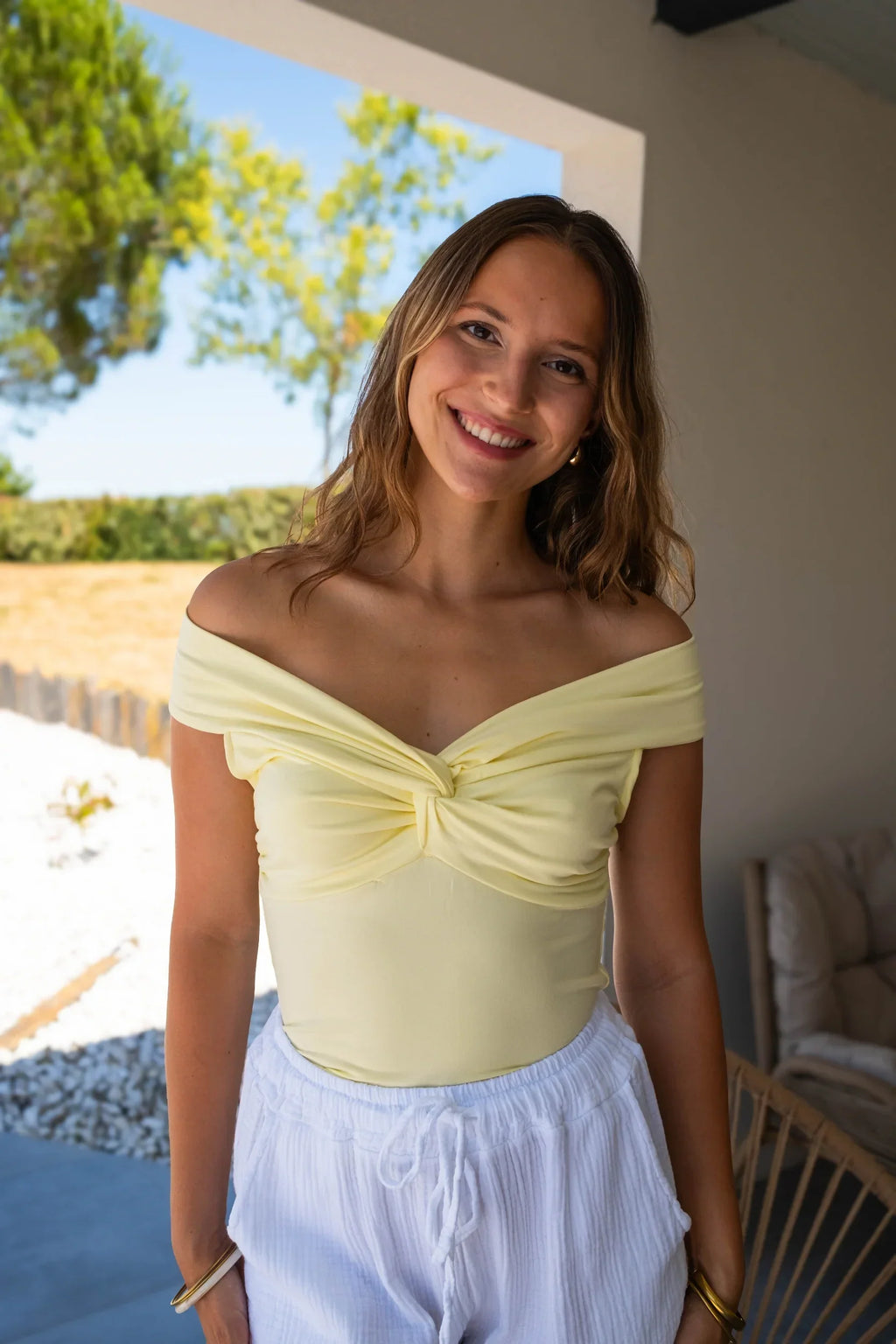 Top Lilo Jaune