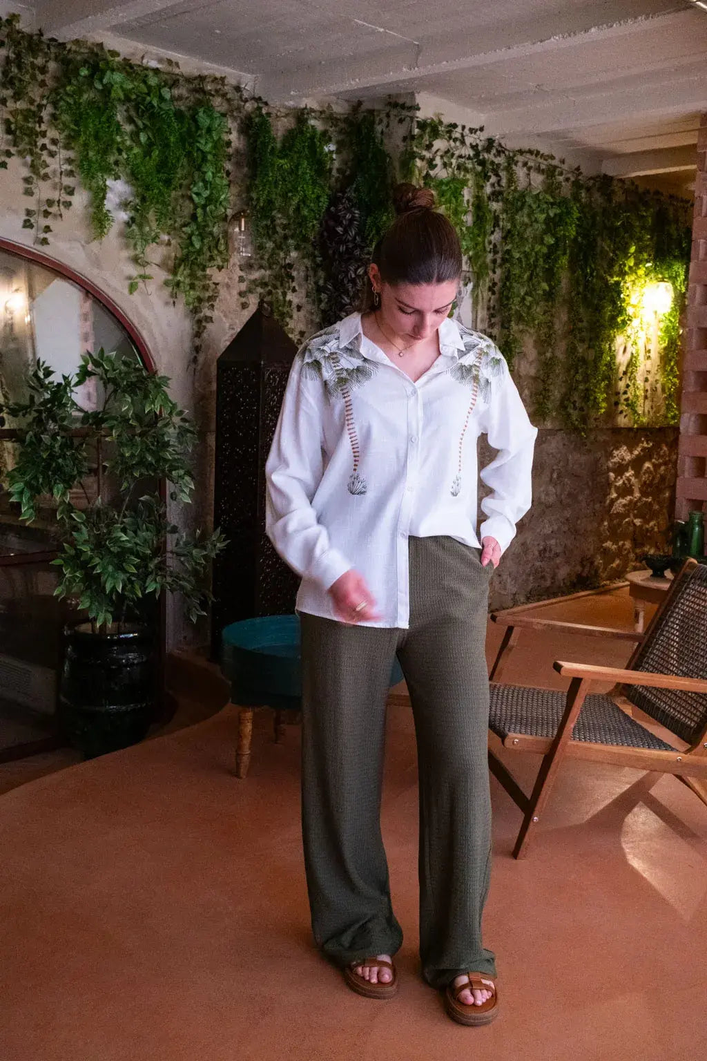 Chemise Palmier