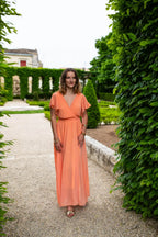 Robe Mila Longue Pêche