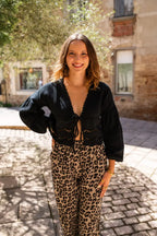 Blouse Clémentine Noire
