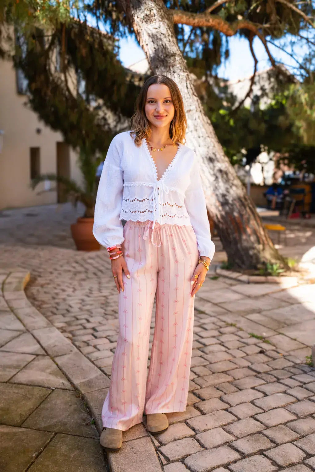 Blouse Clémentine Blanche