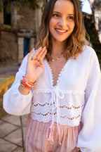 Blouse Clémentine Blanche