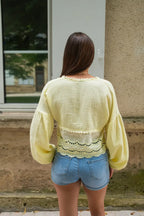 Blouse Clémentine Jaune